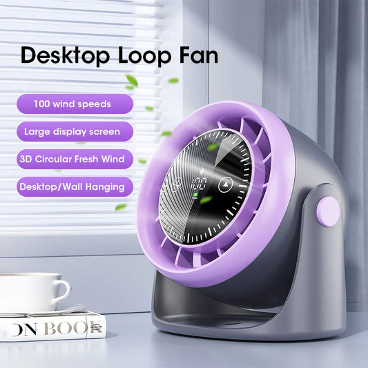 WhisperCool Mini Desk Fan